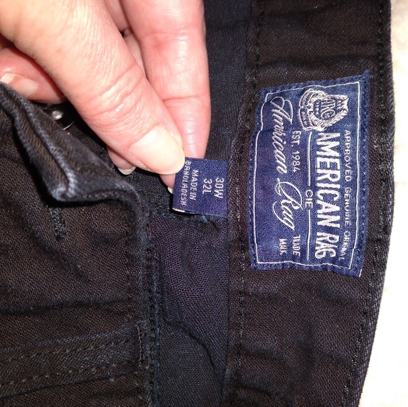 American Rags black jeans 30x32 - Picture 3 of 8